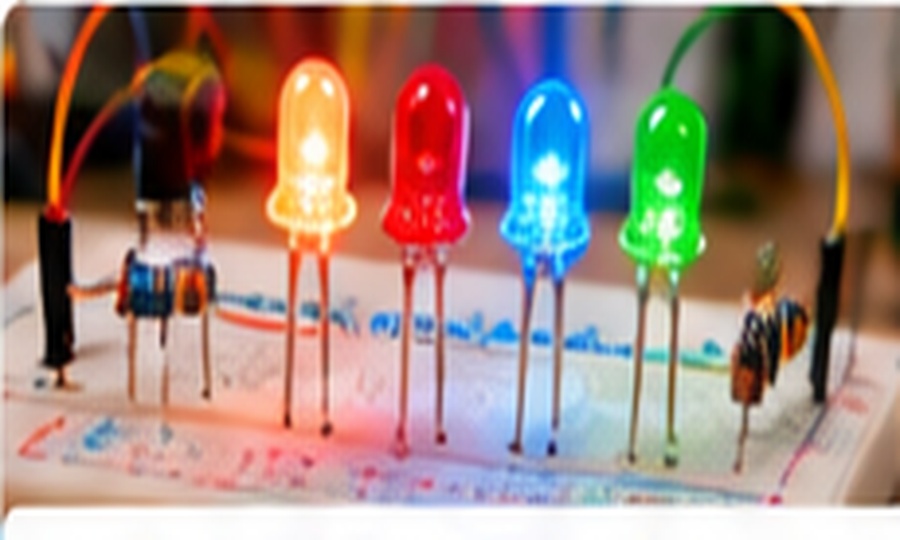 LED electronics experiment